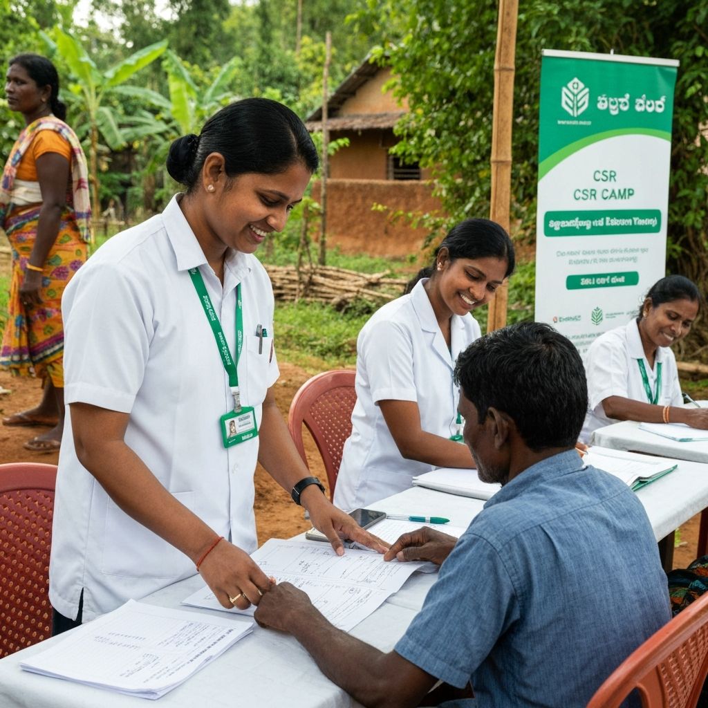 Community Health Camp - CSR Activity